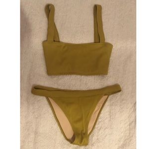 beautiful olive pacsun bikini